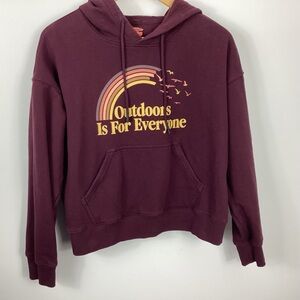 Merrell Graphic Outdoors Is For Everyone Hoodie Size Large